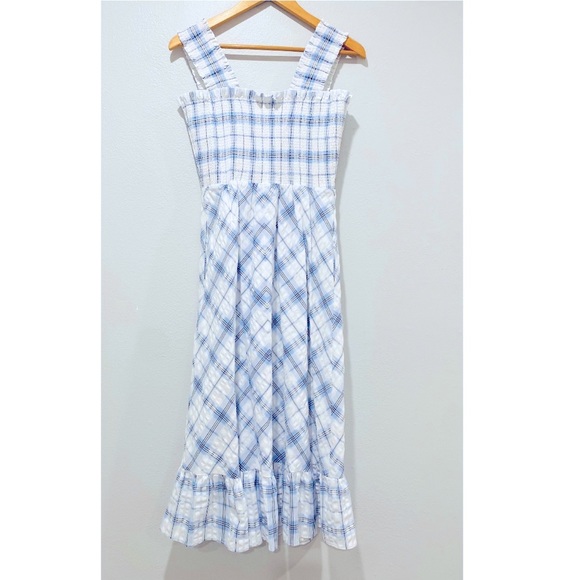 Eliza J blue and white summer dress size 6 - Picture 2 of 4